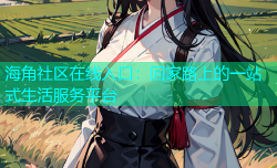 海角社区在线入口：回家路上的一站式生活服务平台