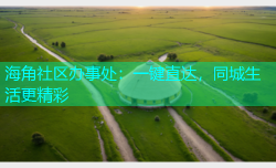 海角社区办事处：一键直达，同城生活更精彩