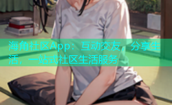 海角社区App：互动交友，分享生活，一站式社区生活服务