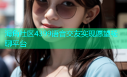 海角社区4399语音交友实现愿望畅聊平台