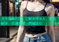 天天海角社区：汇聚全球华人，多语翻译，资源共享，同城活动