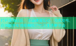 打开海角社区，体验便捷互动、信息发布、在线服务和邻里购物的社区生活新体验