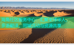 海角社区服务中心：汇聚全球华人，多语翻译，同城活动与资源共享