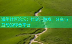 海角社区论坛：社交、游戏、分享与互动的综合平台