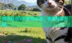 海角社区VIP账号共享，享受独家资源