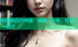 短视频创作神器：编辑、分享、社交一站式