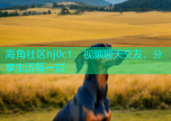 海角社区hj0c1：视频聊天交友，分享生活每一刻