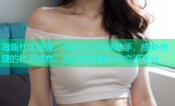 海角社区服务：您的贴心生活助手，提供便捷的社区信息、活动预告和互动交流平台