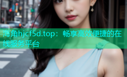 海角hjcf5d.top：畅享高效便捷的在线服务平台