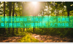 海角社区破解版：无限金币钻石，免费观看付费视频，VIP播放路线，无广告体验