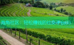 海角社区：轻松赚钱的社交平台(1)