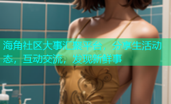 海角社区大事汇聚平台，分享生活动态，互动交流，发现新鲜事