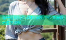 海角社区hj71d域名解析中心快速稳定服务体验