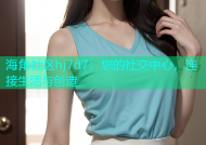 海角社区hj7d7：您的社交中心，连接生活与创造