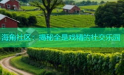 海角社区：揭秘全是戏精的社交乐园