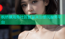 枫桥镇海角社区智慧共治便民服务平台