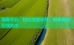 海角平台：轻松连接全球，畅享高效在线协作