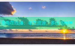 海角在线播：丰富资源，多线路畅享