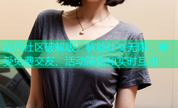 海角社区破解版：解锁社交无限，享受免费交友、活动策划和实时互动