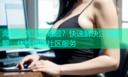海角社区注册难题？快速解决注册问题，体验便捷社区服务