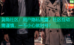 海角社区：用户隐私泄露，社区互动需谨慎，一不小心就封号？