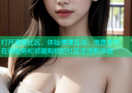 打开海角社区，体验便捷互动、信息发布、在线服务和邻里购物的社区生活新体验