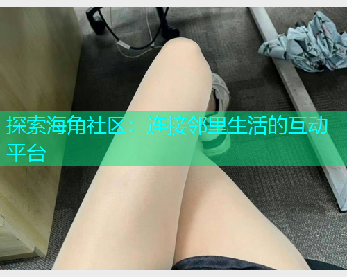 探索海角社区：连接邻里生活的互动平台  第1张