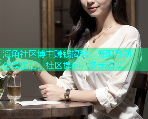 海角社区博主赚钱揭秘：畅聊互动，分享生活，社区提问，多元变现  第1张