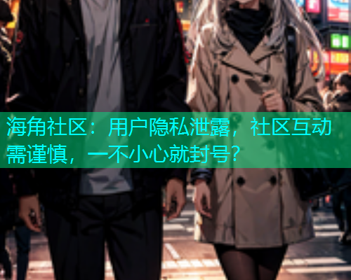 海角社区：用户隐私泄露，社区互动需谨慎，一不小心就封号？  第1张
