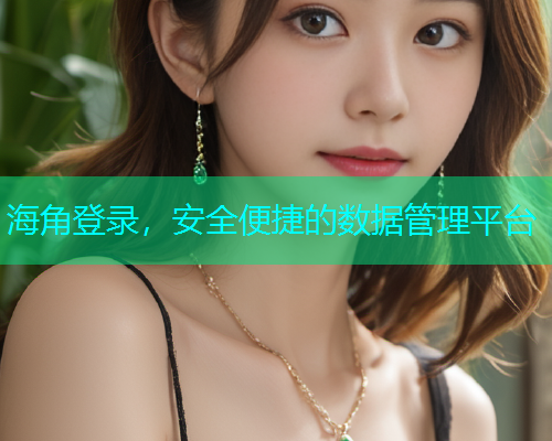 海角登录，安全便捷的数据管理平台  第1张
