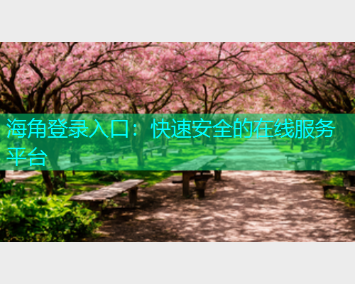 海角登录入口：快速安全的在线服务平台  第1张