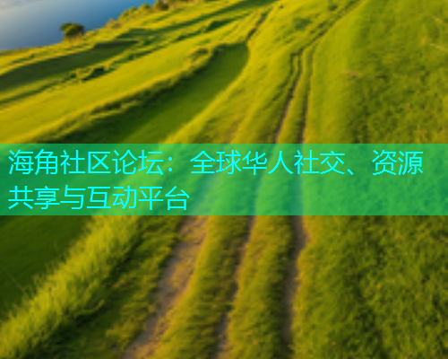海角社区论坛：全球华人社交、资源共享与互动平台  第1张
