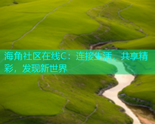 海角社区在线C：连接生活，共享精彩，发现新世界  第2张