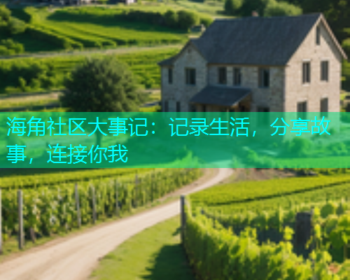 海角社区大事记：记录生活，分享故事，连接你我  第1张