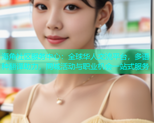 海角社区服务中心：全球华人交流平台，多语种翻译助力，同城活动与职业机会一站式服务  第2张