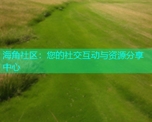 海角社区：您的社交互动与资源分享中心  第1张