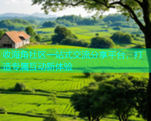 收海角社区一站式交流分享平台，打造专属互动新体验  第1张
