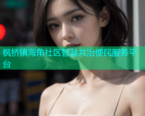 枫桥镇海角社区智慧共治便民服务平台  第1张