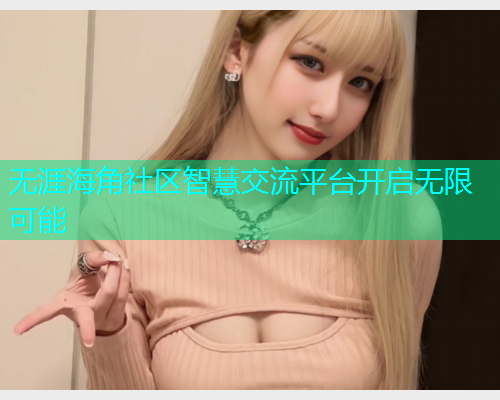 无涯海角社区智慧交流平台开启无限可能  第1张
