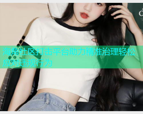 海角社区打击平台助力精准治理轻松应对违规行为  第1张